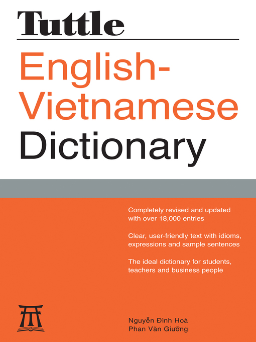 Cover image for Tuttle English-Vietnamese Dictionary